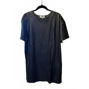 NEW RIPLEY RADER women's vegan leather dress in black